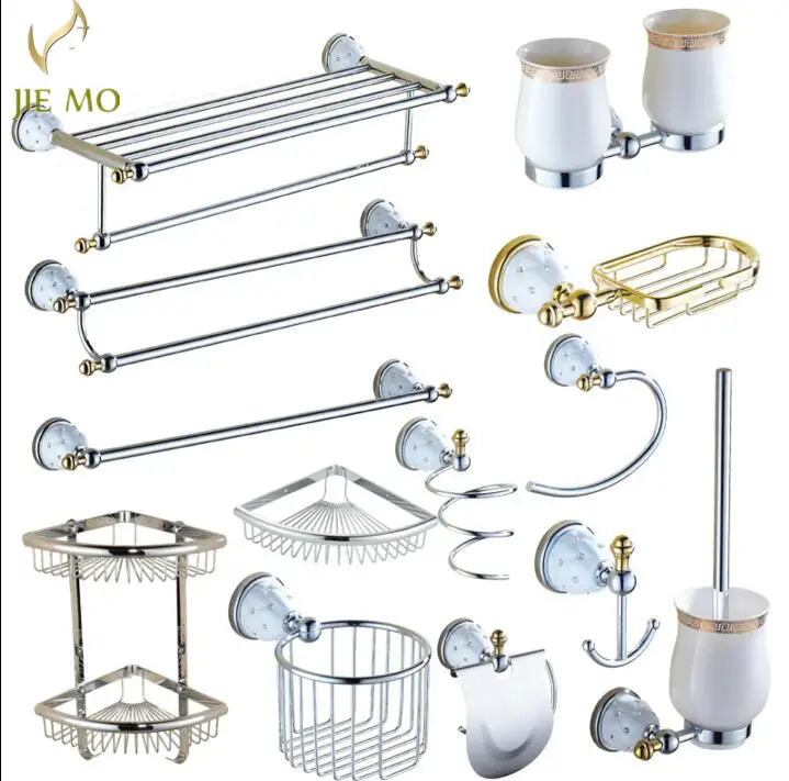 Латунные и алмазные аксессуары для ванной комнаты держатель туалетной бумаги