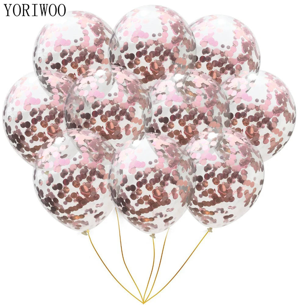 YORIWOO, 10 шт., 5 шт., розовое золото, искусственный латексный Шампанский шар, аксессуары для дня рождения, свадьбы, вечеринки YORIWOO, 10 шт., 5 шт., розовое золото, искусственный латексный Шампанский шар, аксессуары для дня рождения, свадьбы, вечеринки