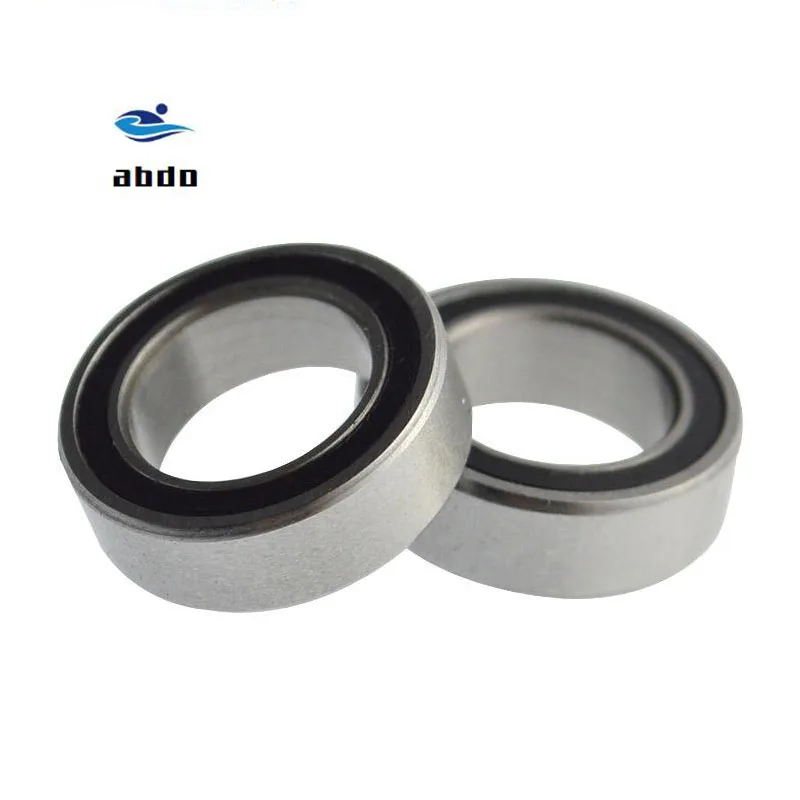 

50PCS High quality ABEC-5 6802 2RS 6802RS 6802-2RS 6802 RS 15x24x5 mm Thin Wall double Rubber seal Deep Groove Ball Bearing