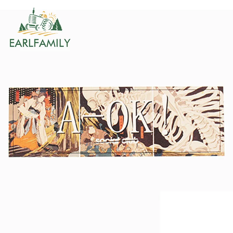 EARLFAMILY 13 см x 4 3 A OK Social Club кости Стикеры для окна автомобиля бампер ноутбука