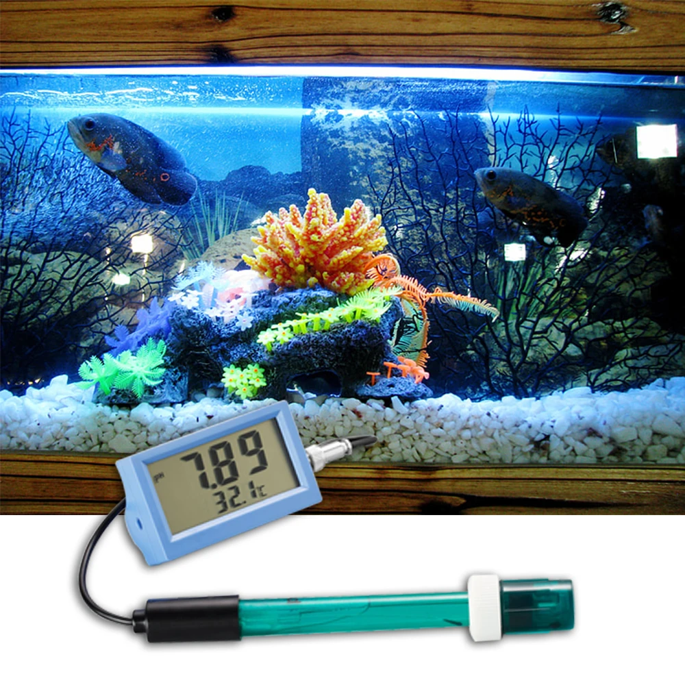 

PH Tester High Precision Online PH and temperature monitor Laboratory water quality monitor Aquaculture PH acidity analyzer