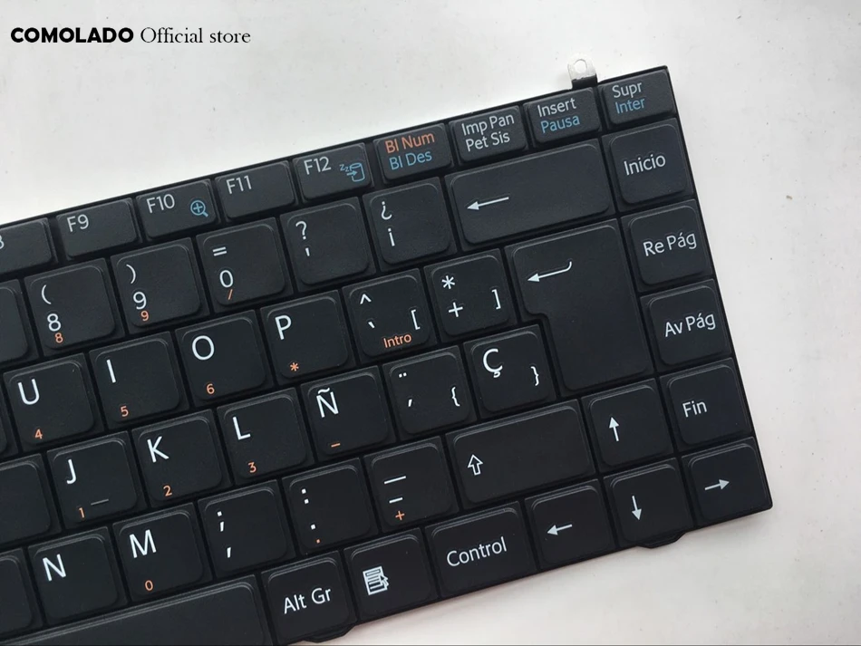 SP испанская клавиатура для Sony Vaio VGN FZ FZ15 FZ17 FZ18 FZ19 FZ25 FZ27 обслуживание черная