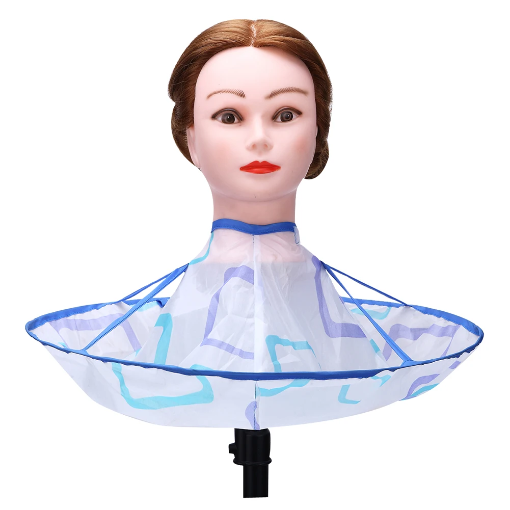 Складная Водонепроницаемый для стрижки волос плащ накидка детей и взрослых