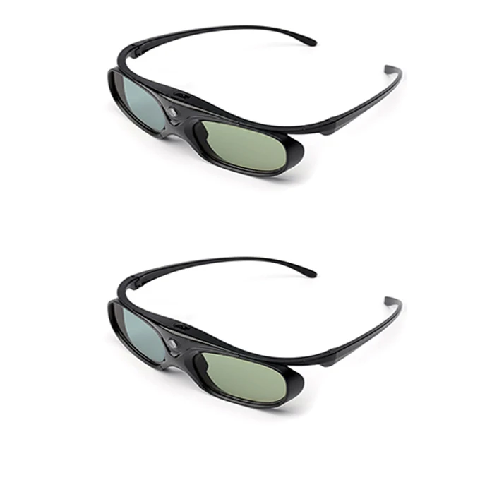 2 pcs XGIMI затвора 3D стекло es виртуальной реальности ЖК стекло для XGIMI H1/XGIMI H2/Z6/H1S/XGIMI Z3/JMGO проектор Встроенный аккумулятор - Цвет: 2 pcs