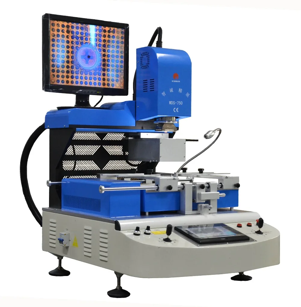 

SMT pick and place machine WDS-750 ball joint repair machine ccd camera bga rework station for iphone 5s 6 icloud removal