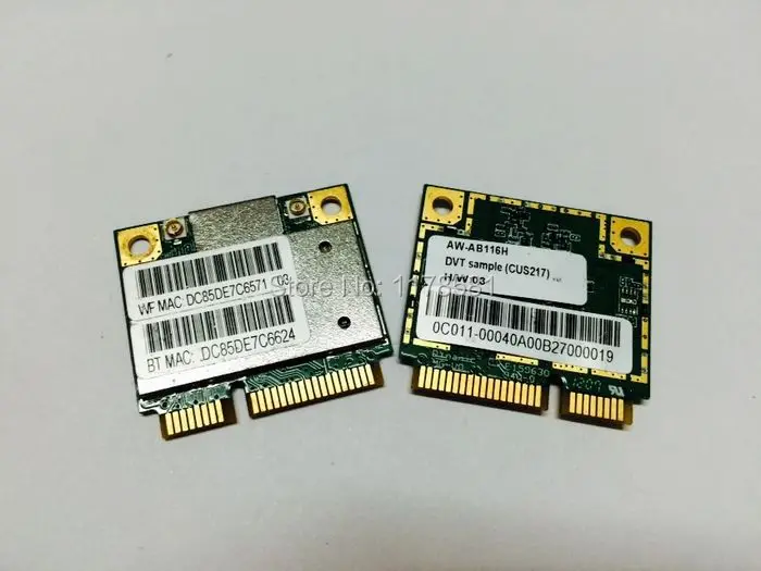 Atheros AR5B22 802 11 abgn wifi + Bluetooth 4 0 Половина мини карты AR9462 AzureWave AW AB116H|atheros ar5b22|wifi bluetooth