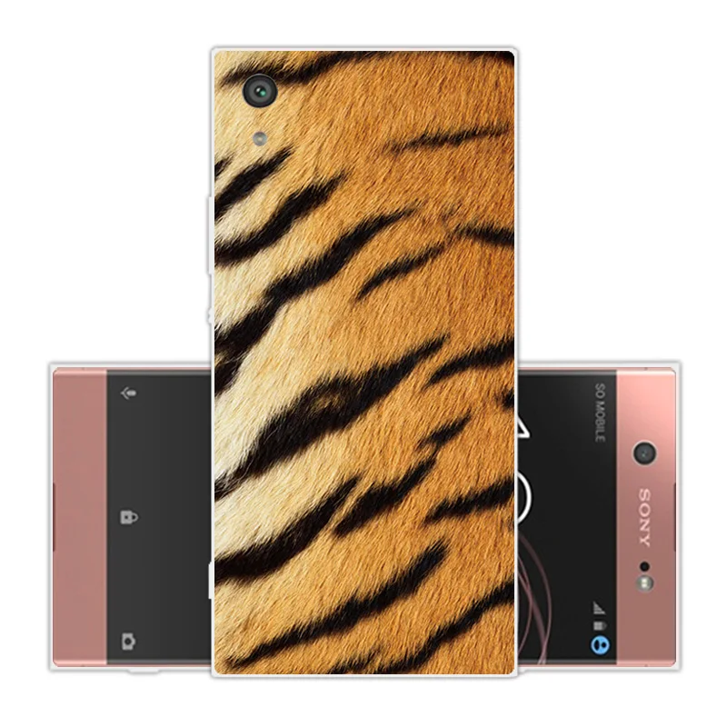 Силиконовые чехлы для Sony Xperia XA1 ультра 6 0 дюймов роскошный мягкий ТПУ пейзаж