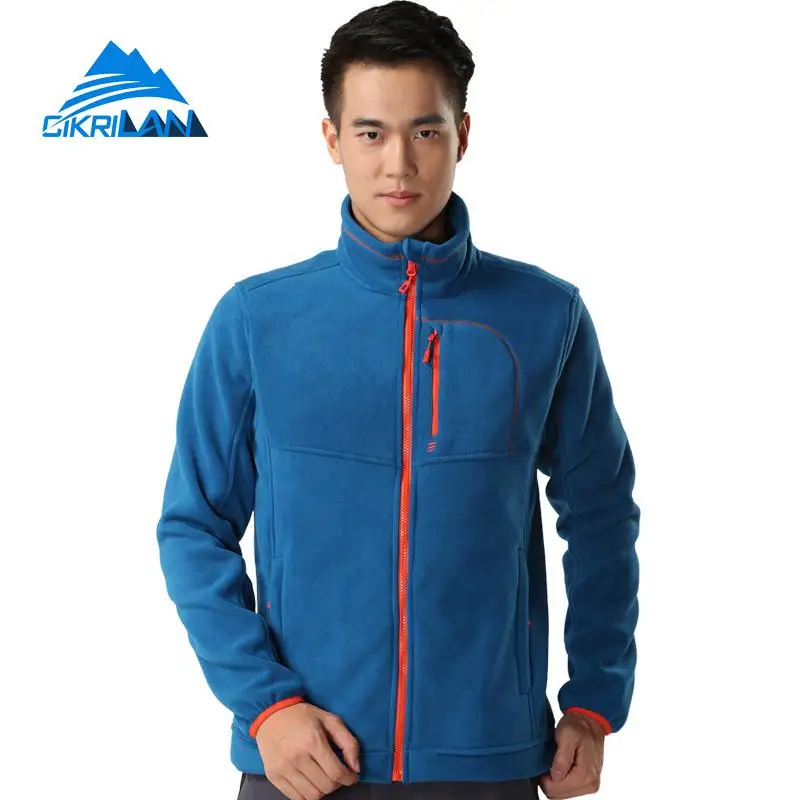 Мужская теплая флисовая куртка с длинным рукавом на молнии|hiking fleece jacket|fleece jackethiking