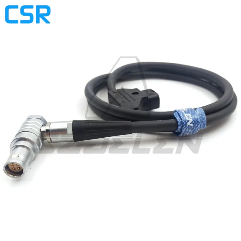 DTAP до 90 градусов локоть разъем 4pin Женский для камеры Canon C300/C200 Mark2 кабель