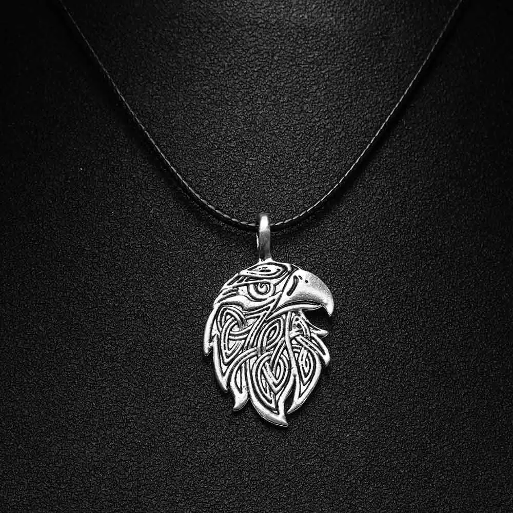 Ожерелье с подвеской в виде волка Рунический амулет 1 шт. стиле норвежских