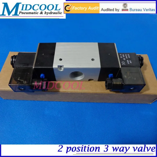 

Solenoide Valvula 3V420-15 1/2 Double coil,AC220V Boutique Solenoid Valve ,2-position 3 way Solenoid Valve