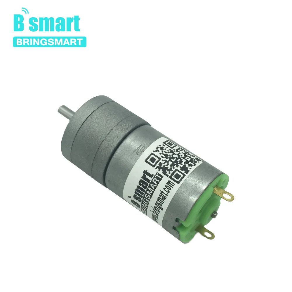 Bringsmart JGA25 280 12v DC редукторный двигатель долгий срок службы сильная Магнитная