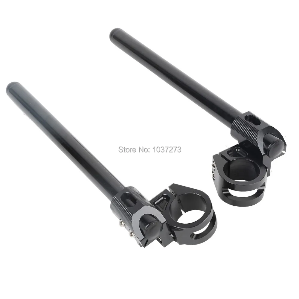 Черный зажим для Руля Мотоцикла 37 мм KAWASAKI NINJA 250R 2008-2012 EX500 1994-2009 | Автомобили и