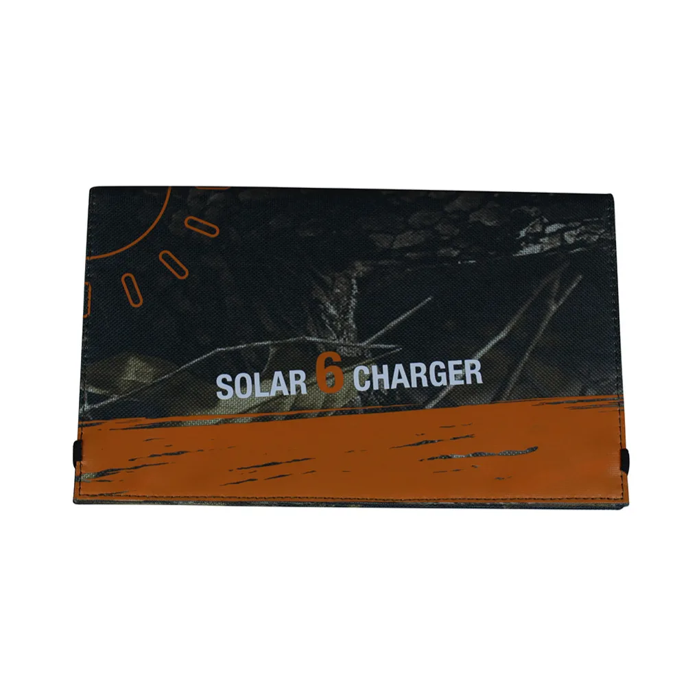 Портативное зарядное устройство для кемпинга походов солнечной батареи 6 Вт|foldable
