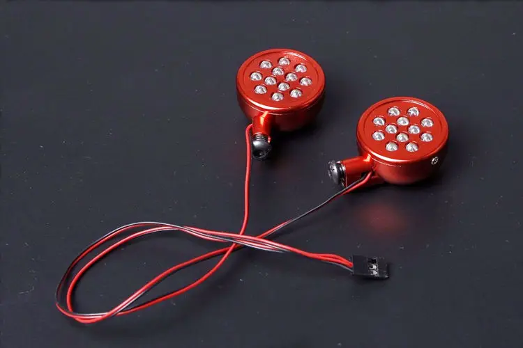 

CNC Alloy Light Set With LED Light for 1/5 HPI KM Rovan BAJA 5B RC Car Gas Parts