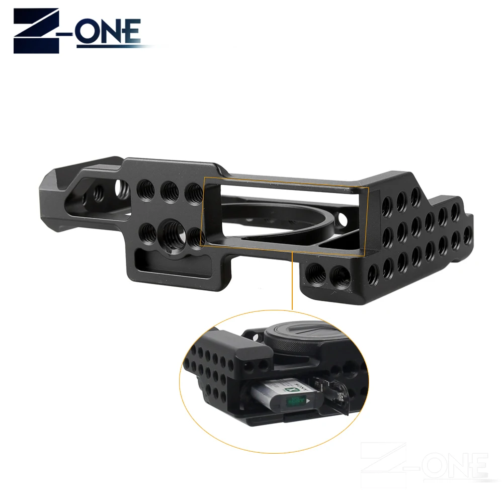 Coogens RX100 алюминиевый сплав клетка для камеры Sony III IV V Стабилизатор M3 M4 M5|Клетки