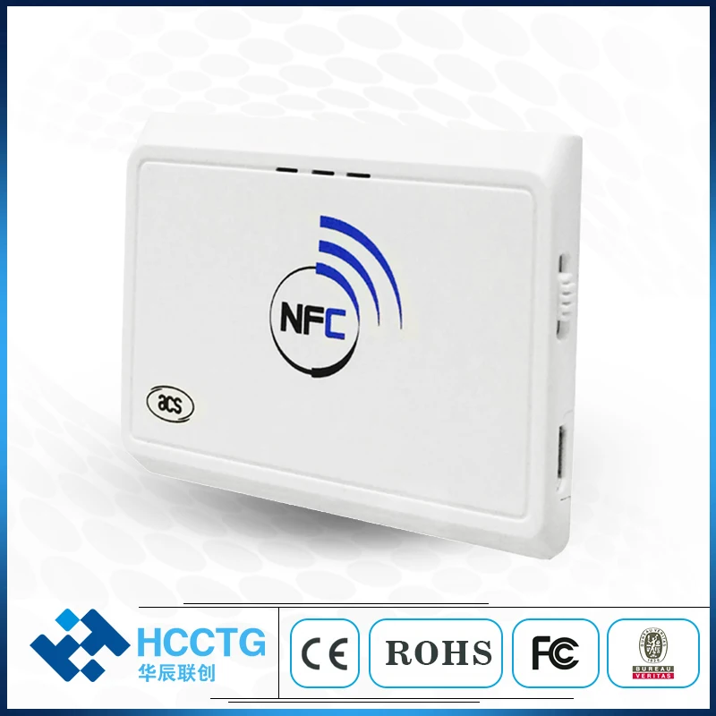 Портативный Pocketmate CCID USB ACS Бесконтактный Bluetooth NFC считыватель смарт карт ACR1311U