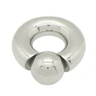 Титановое кольцо для пирсинга, ювелирное изделие, винт в шариковом кольце для мужского пирсинга половых органов