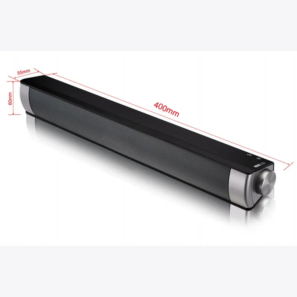 USB Chargeable Bluetooth Soundbar Subwoofer Stereo Speaker for Computer Desktop Laptop PC High Sound Performance | Электроника