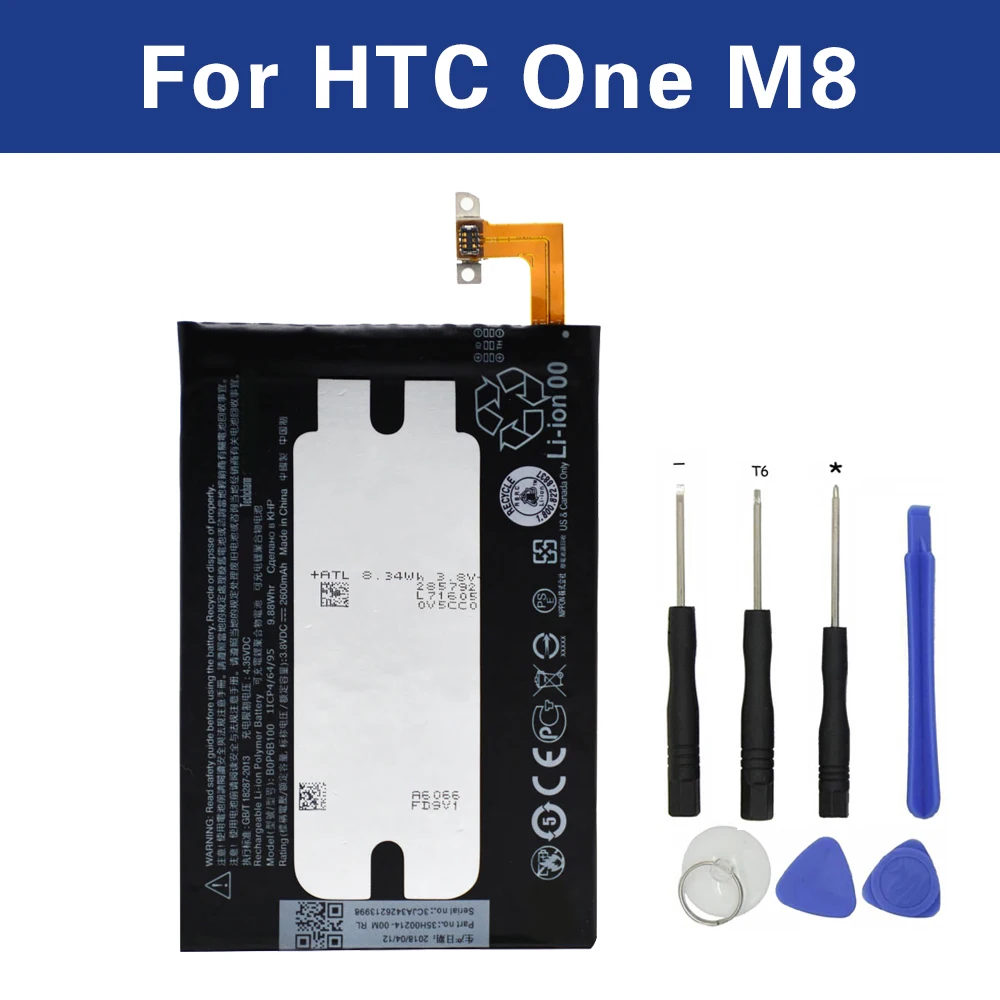 Tamex Замена Battey B0P6B100 BOP6B100 для htc один M8 One 2 M8T M8X M8D E8 M8SW M8ST M8SD 2600 запасная батарея AKKU