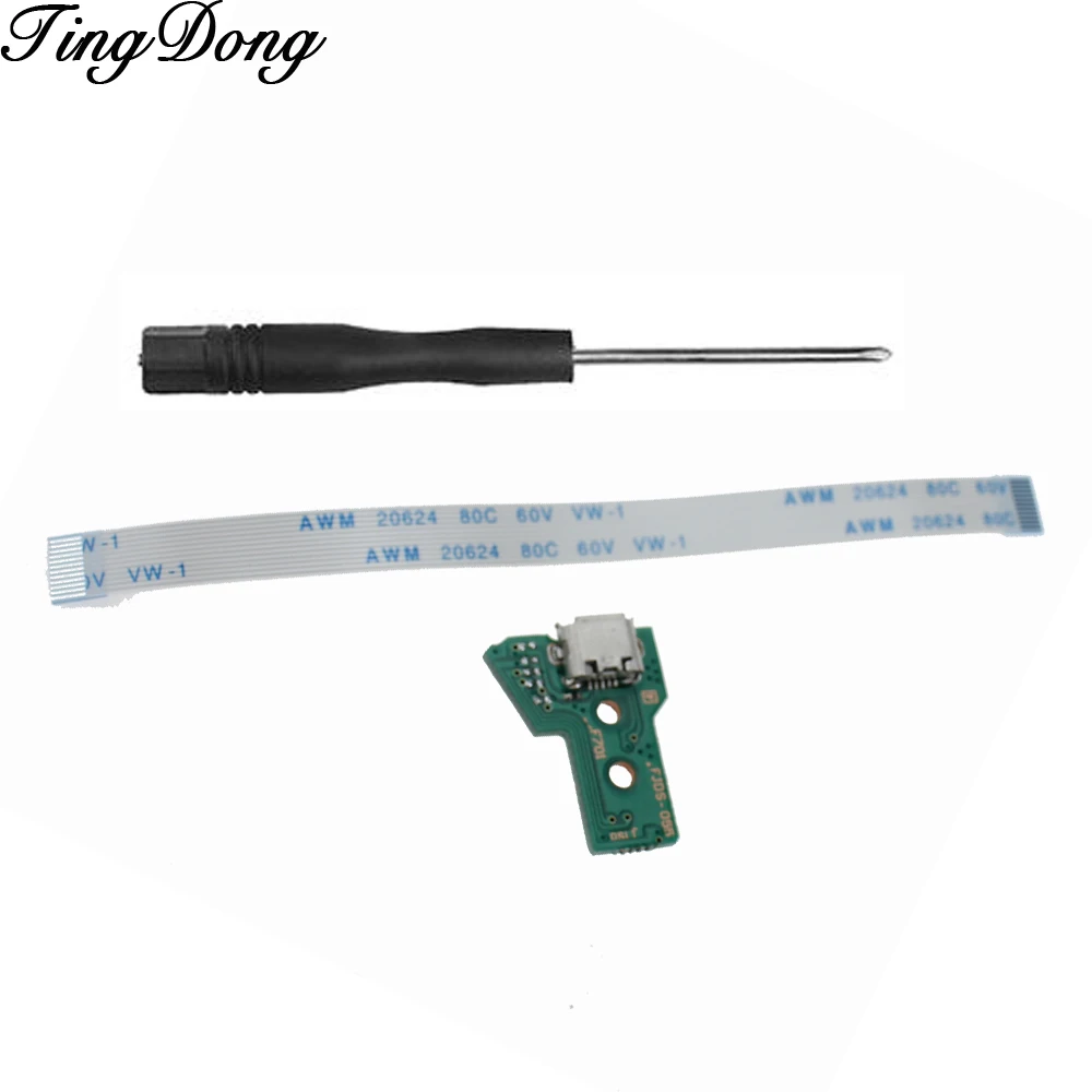 TingDong JDS 055 usb разъем для зарядки 12 pin гибкий ленточный кабель с печатной платой micro