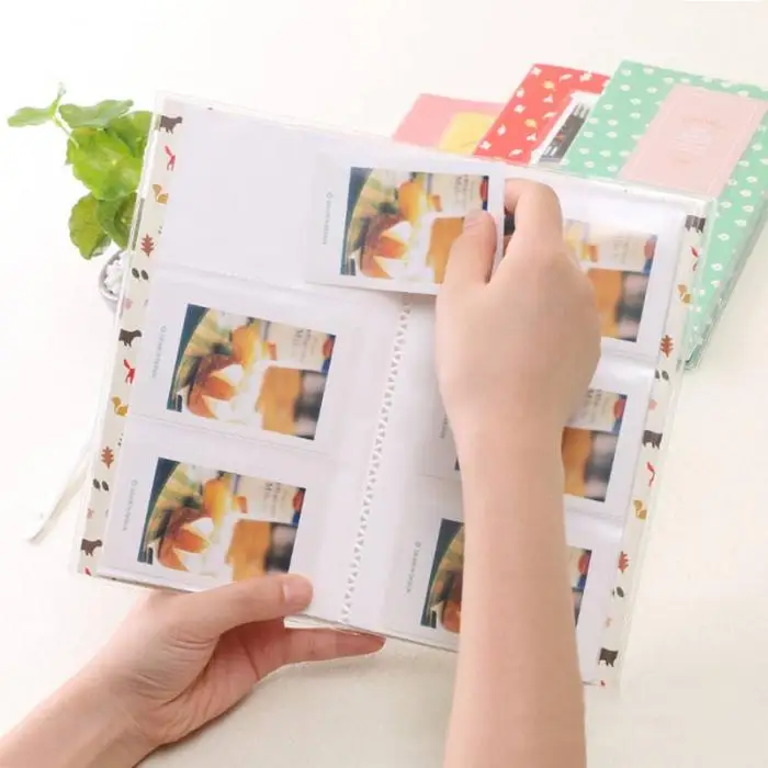 Мода 84 кармана мини пленка Polaroid Альбом чехол для хранения фото дома Семья Друзья сохранение памяти сувенир E2S