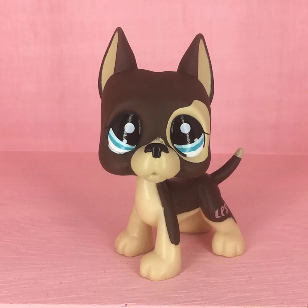 Pet Shop PS голубые глаза большой немецкий дог милый щенок малыш игрушки подарок на