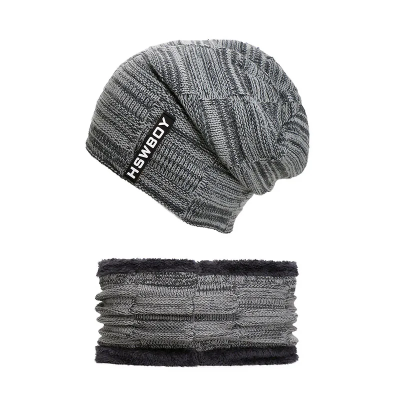Зимние шапки Skullies Beanies, зимние шапки бини для мужчин и женщин, шерстяной шарф, шапки, Балаклава, маска, шапка, вязаная, бренд