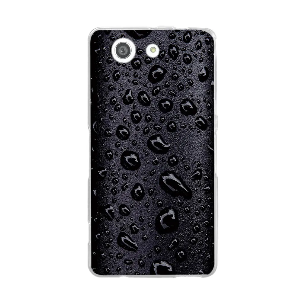 Окрашенный чехол для Sony Xperia Z3 Mini D5803 D5833 4 6 &quotмягкий TPU Compact чехлы z3 | Мобильные