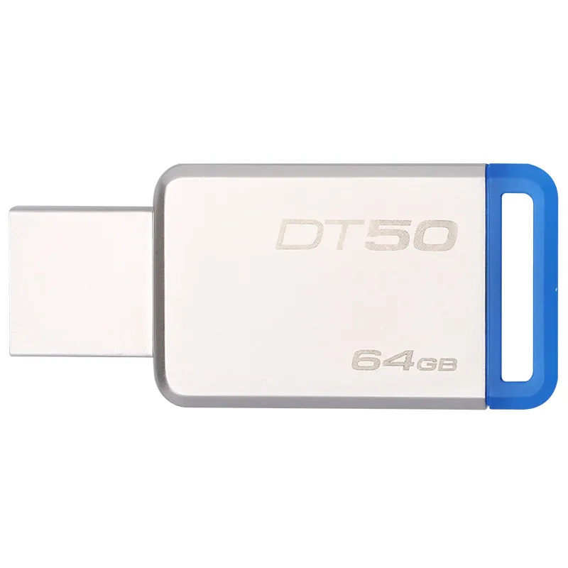 Kingston USB флеш-накопитель, флеш-накопитель 8 ГБ, 16 ГБ, 32 ГБ, 64 ГБ, 128 ГБ, USB 3,1, флеш-накопитель, металлический диск, USB 3,0, флеш-накопитель, u-диск