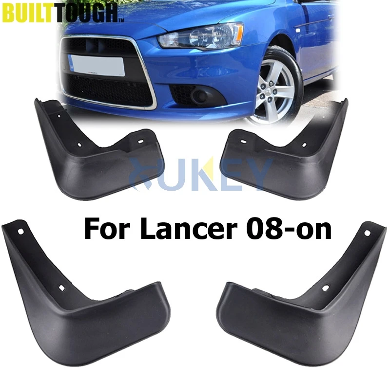 Брызговики для Mitsubishi Lancer 2008 2013 2009 2010 2011 2012 Седан DS ES|car mud flaps|mud flapssplash guard |
