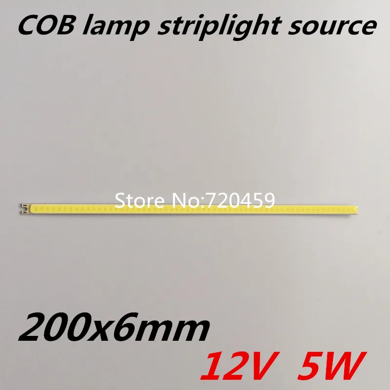 3 шт. Светодиодная лента 200x6 мм 12 В постоянного тока|led module cob|module ledled cob |