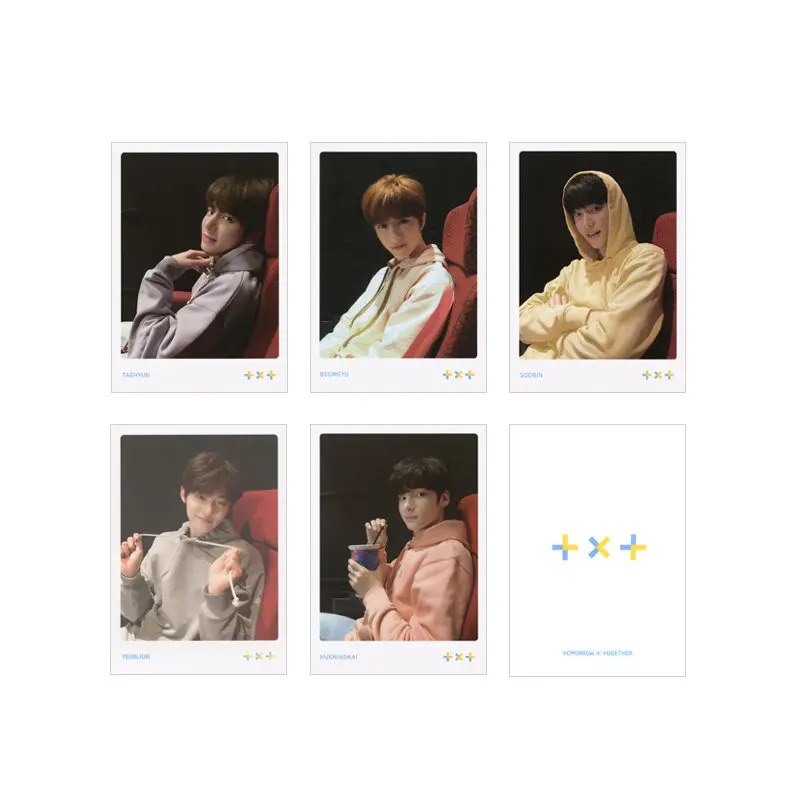 Youpop KPOP TXT CROWN The Dream Chapter Star альбом фото карта хип-хоп самодельные бумажные карты автограф Фотокарта XK615