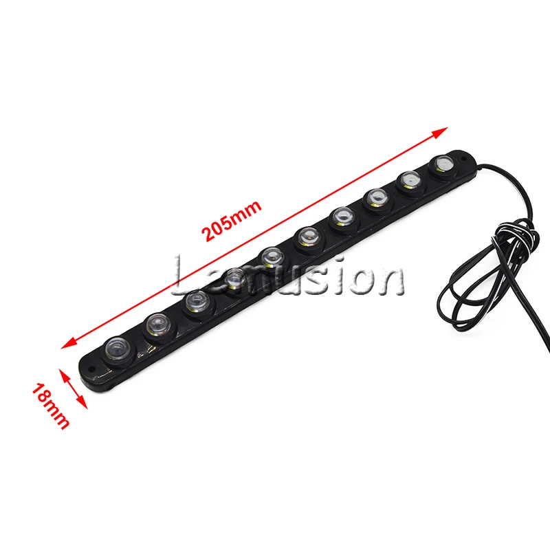 Автомобильные дневные ходовые огни 2 шт. 10 светодиодов 12 В для Chevrolet Cruze Aveo Sail Epica Ford