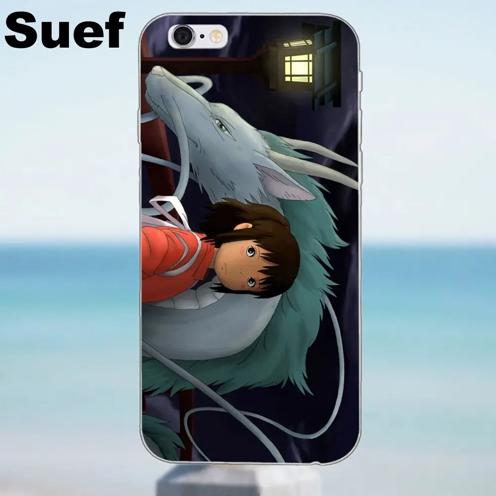 Suef hiku Dragon And Chihiro для iPhone X 4 4S 5 5S 5C SE 6 6S 7 8 Plus Samsung Galaxy J1 J3 J5 J7 A3 A5 2016 2017|for iphone|galaxy j1samsung