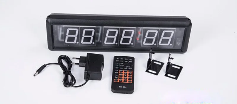 Цифровые настенные часы с обратным отсчётом 6 светодиодов | Дом и сад