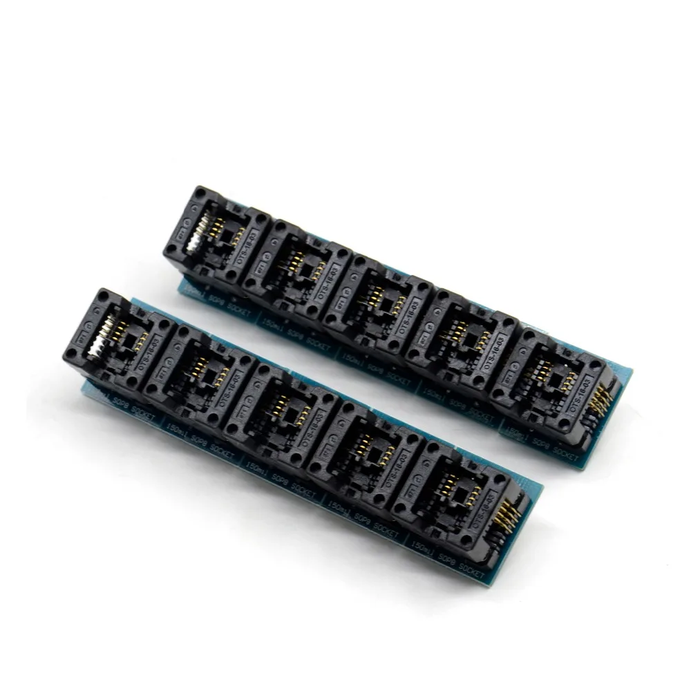 1 шт. SOP8 DIP8 поворотный SOIC8 К IC программатору розетки адаптер Φ 150 мил|Калькуляторы| |