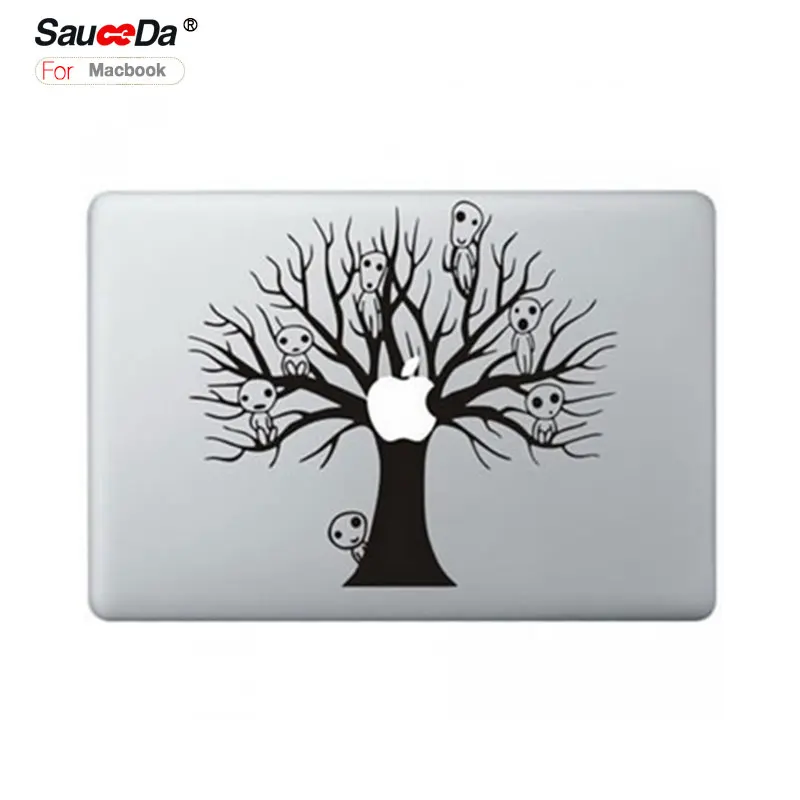 Sauceda ноутбук кожи Стикеры наклейка для MacBook Pro 13 мультфильм заменить Защитная
