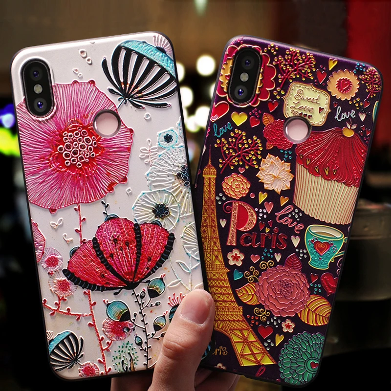 Чехол чехол для Xiaomi Redmi Note 5 pro Note5 5pro силиконовый 3D милый мобильный телефон