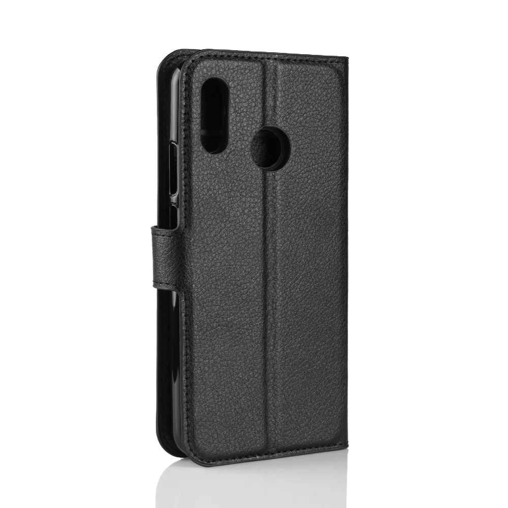 Новый роскошный кожаный чехол для Huawei Nova 3 винтажный Чехол кошелек с зернистой