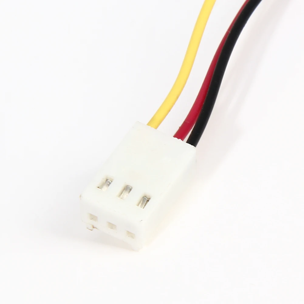 10 шт./лот 12V 3 Pin типа папа для контактный разъем ПК Вентилятор Удлинитель силовой
