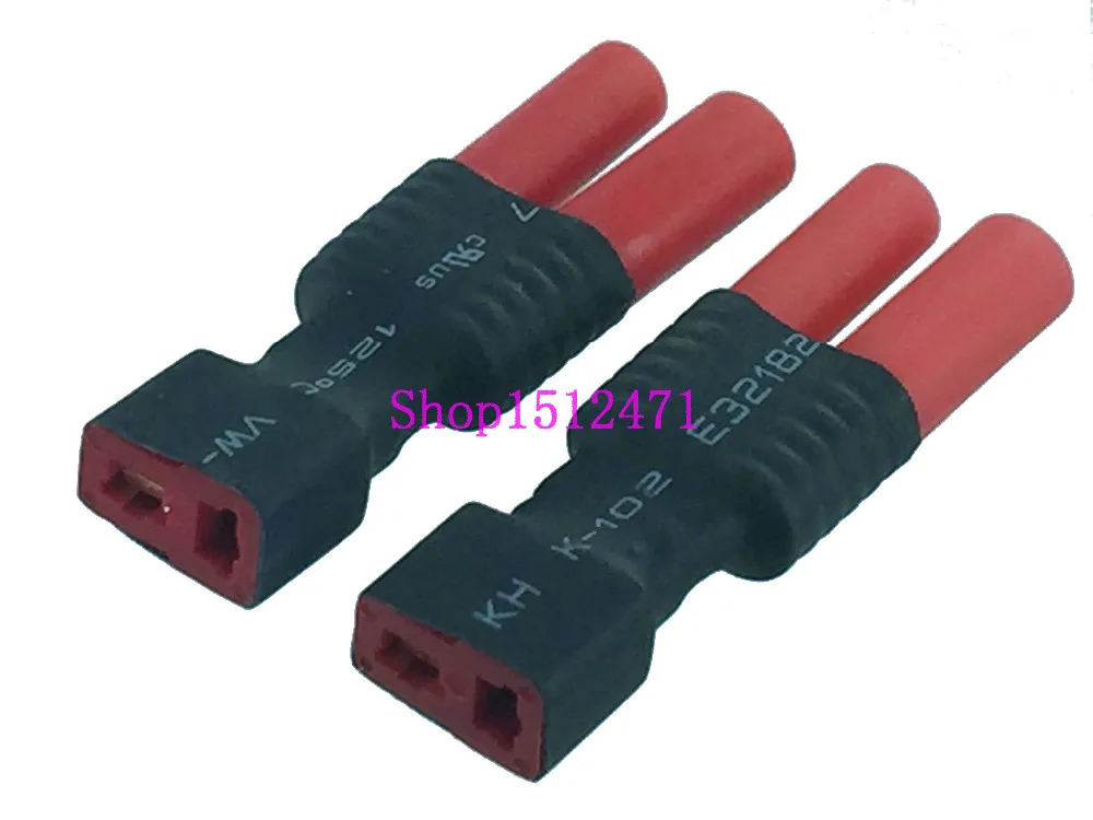 2 шт. без провода прямое подключение T-plug Деканы женский HXT 4 мм пуля для lipo |