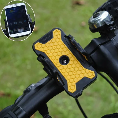 Универсальный для крепления мобильного телефона на велосипед держатель 53 83 мм