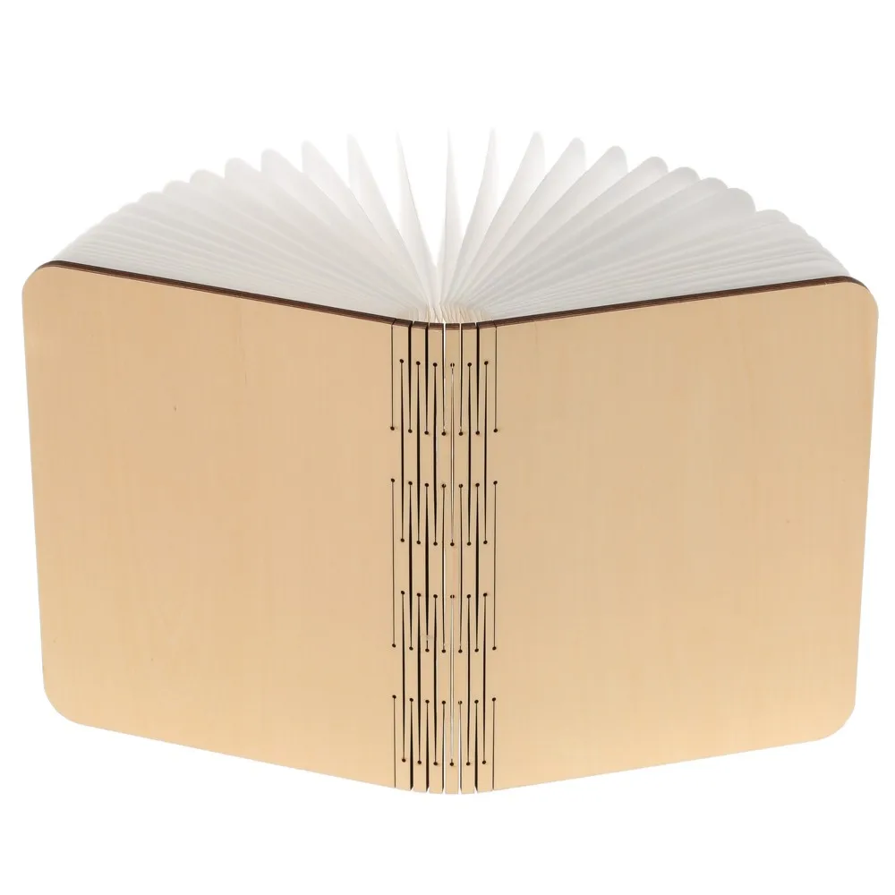 Яркие креативные складные страницы дневной портативный Настольный светильник в