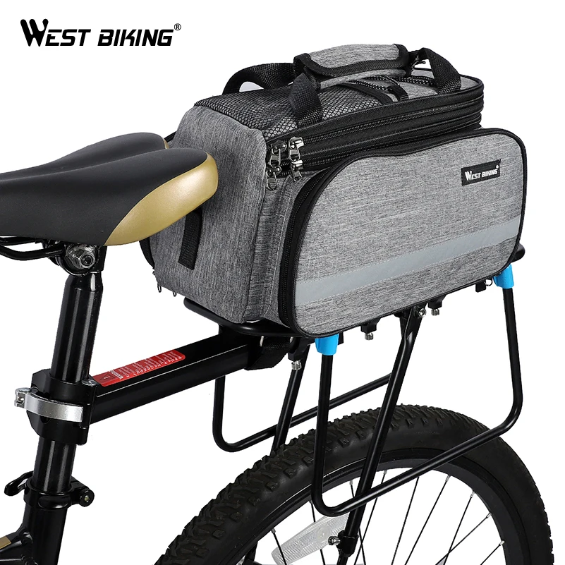 WEST BIKING Водонепроницаемый Велосипедное Сиденье панье пакет Чемодан велосипедная
