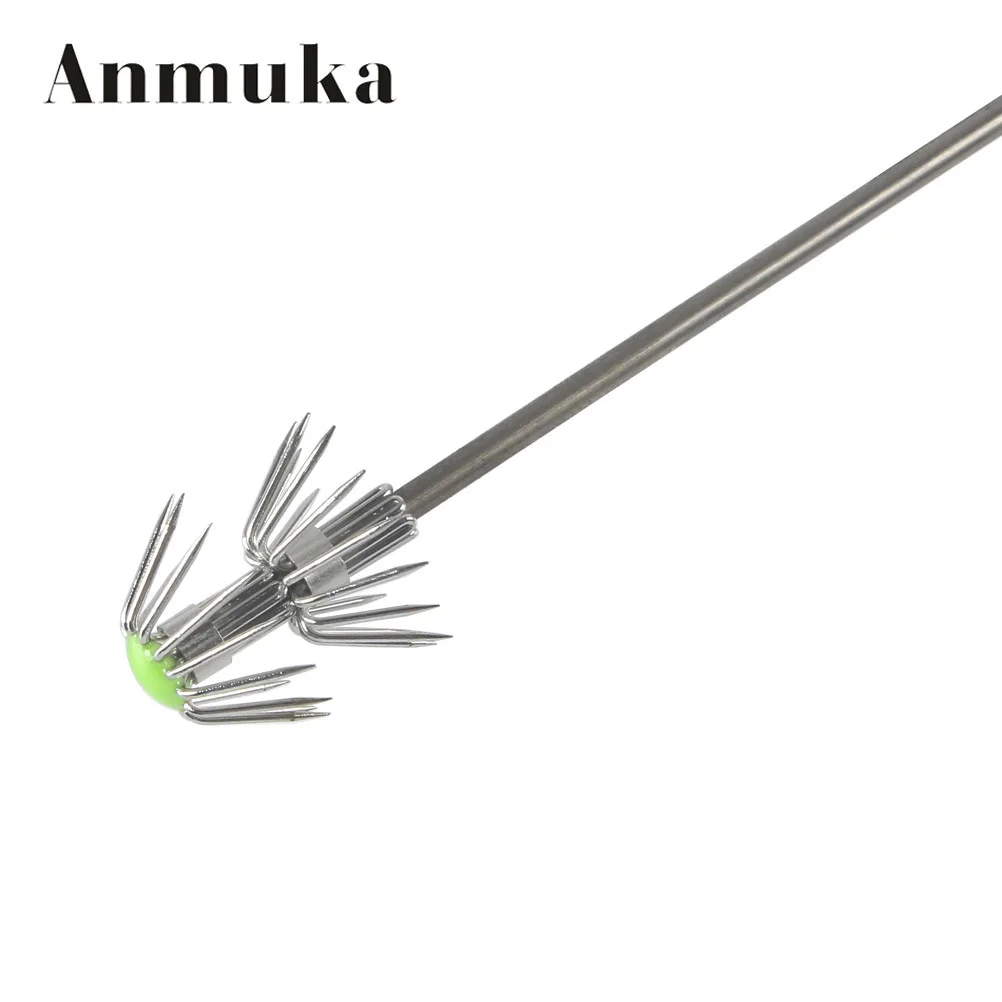 Anmuka 1 шт. рыболовный крючок с двойным зонтиком для дорожного кальмара круглый gea |