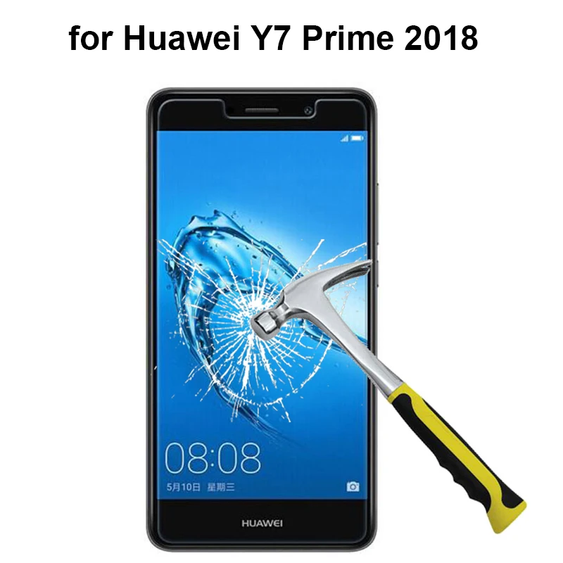 1 шт. 2 HD закаленное стекло для Huawei Y6 Prime 2018 Защитная пленка экрана Y9 Y7 Y5 из