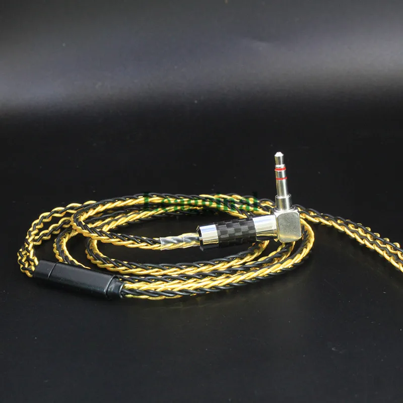 diy Headphone Upgrade wire single crystal copper silver plated mmcx tf10 im50 ie80 se535 ue900 | Электроника