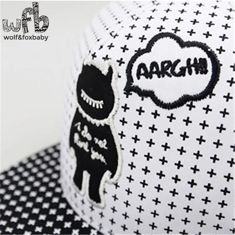 Retail 50CM round cap cartoon demon Baseball fashion baby children infant kids spring autumn fall | Детская одежда и обувь