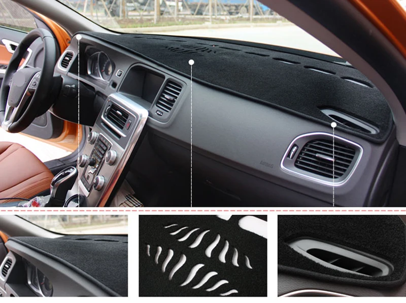 APPDEE подходит для Citroen C4 c-quatre 2004-2006 2007 2008 2009 2010 приборной панели крышки Dashmat Даш Мат